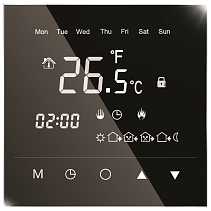 Терморегулятор IQ Watt программируемый сенсорный Black Diamond черный