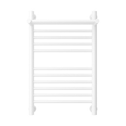 Водяной полотенцесушитель Сунержа Богема с полкой + 600х400 матовый белый