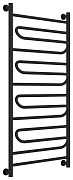 Водяной полотенцесушитель Сунержа Элегия+ 1200х600 матовый черный