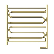 Электрический полотенцесушитель Сунержа ЭЛЕГИЯ 2.0 600х600 / МЭМ правый / шампань