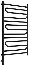 Полотенцесушитель электрический Сунержа Элегия 3.0 1000х600 МЭМ левый Матовый чёрный