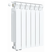 Радиатор биметалл Rifar Monolit Ventil 500 / 6 секций, нижнее левое подключение