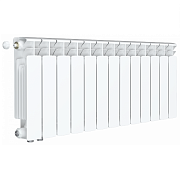 Радиатор биметалл Rifar Base Ventil 350 / 13 секций, нижнее левое подключение