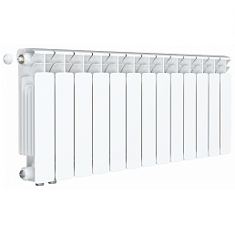 Радиатор биметалл Rifar Base Ventil 350 / 13 секций, нижнее левое подключение