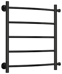 Водяной полотенцесушитель Стилье "Версия-Б2" 500х500 (5) Г 18 (Чёрный)