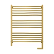 Электрический полотенцесушитель Сунержа ФЛЮИД 2.0 800х600 / МЭМ правый / матовое золото