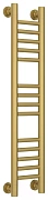 Водяной полотенцесушитель Сунержа Богема+ прямая 800х150 матовое золото