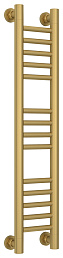 Водяной полотенцесушитель Сунержа Богема+ прямая 800х150 матовое золото