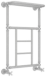 Водяной полотенцесушитель Сунержа Ренессанс 1452 860х500 сатин