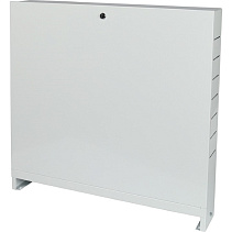 Шкаф STOUT распределительный наружный 8-10 выходов (ШРН-3) 651х120х704 с накладной дверцей